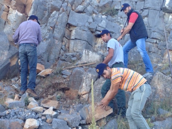Μοναδική εμπειρία το ξεκίνημα του 1ου Εργαστηρίου πέτρας!