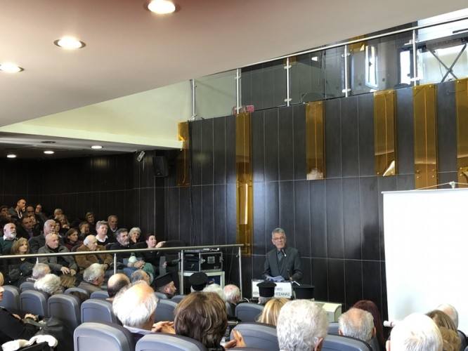 Ιδιαίτερη επιτυχία σημείωσε η εκδήλωση στη Δημητσάνα για τον Κώδικα της εκκλησίας του Αγίου Χαραλάμπους