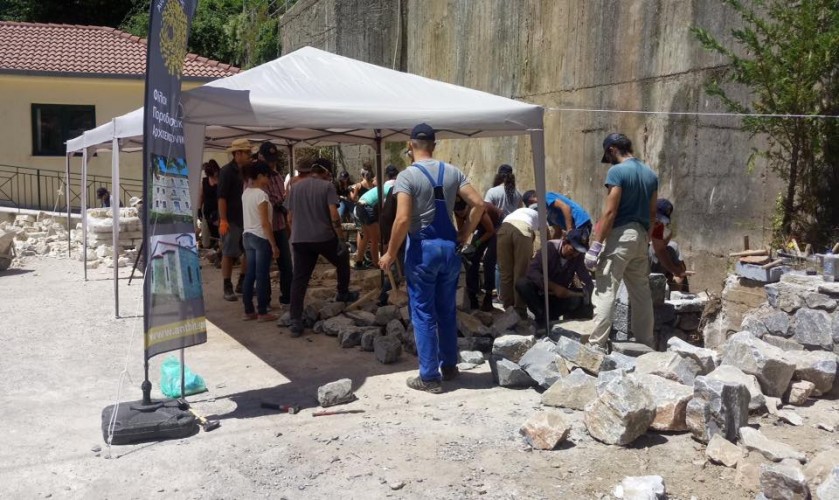 Πρόσκληση ενδιαφέροντος για το 3ο Εργαστήρι της τέχνης της πέτρας 22-27 Ιουλίου 2019 στα Λαγκάδια Αρκαδίας